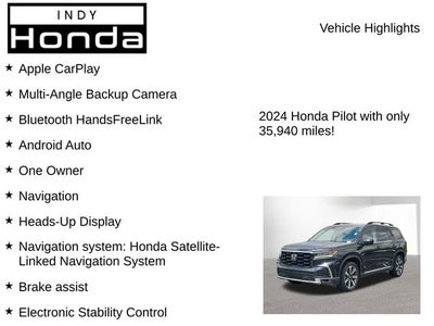 2024 Honda Pilot Elite