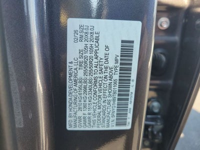 2026 Honda Pilot Elite