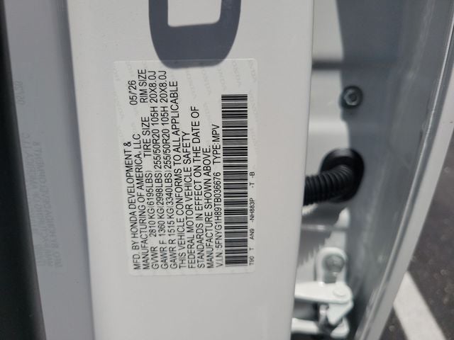 2026 Honda Pilot Elite