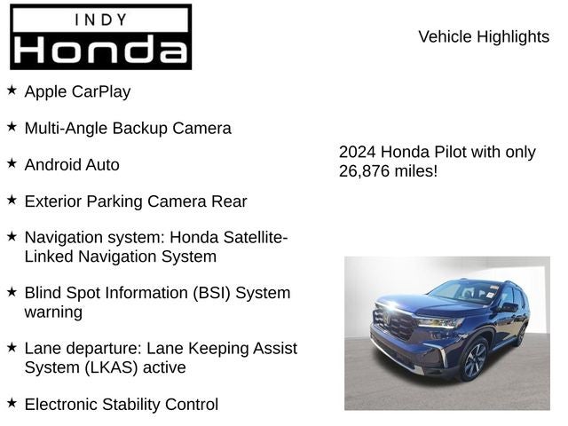2024 Honda Pilot Touring