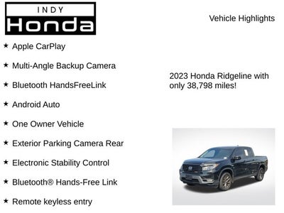 2023 Honda Ridgeline Sport
