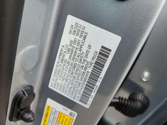 2025 Honda Ridgeline Sport