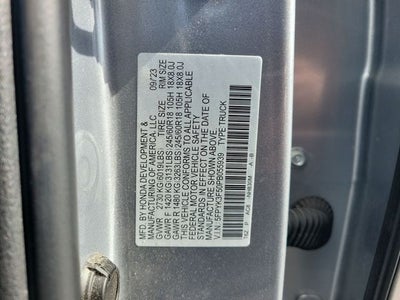 2023 Honda Ridgeline RTL