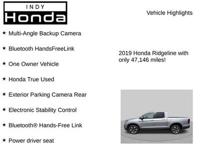2019 Honda Ridgeline RTL