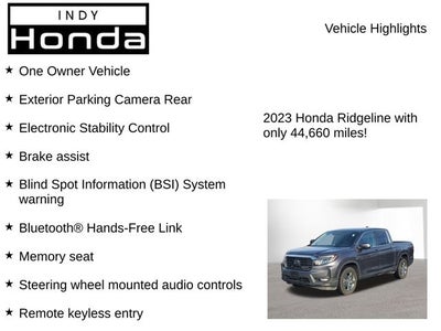 2023 Honda Ridgeline RTL