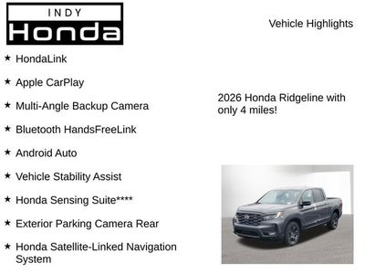2026 Honda Ridgeline TrailSport