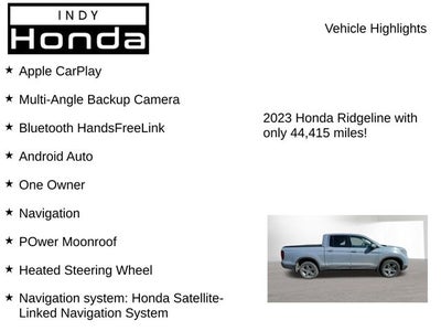 2023 Honda Ridgeline RTL-E