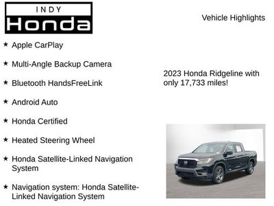 2023 Honda Ridgeline RTL-E