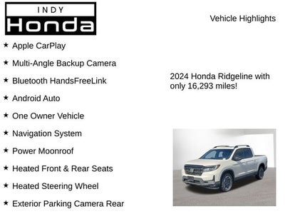2024 Honda Ridgeline Black Edition