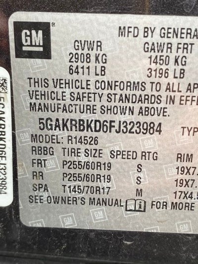 2015 Buick Enclave Leather Group