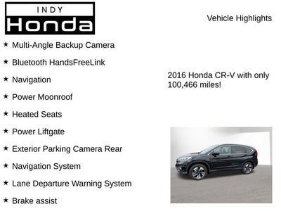 2016 Honda CR-V Touring