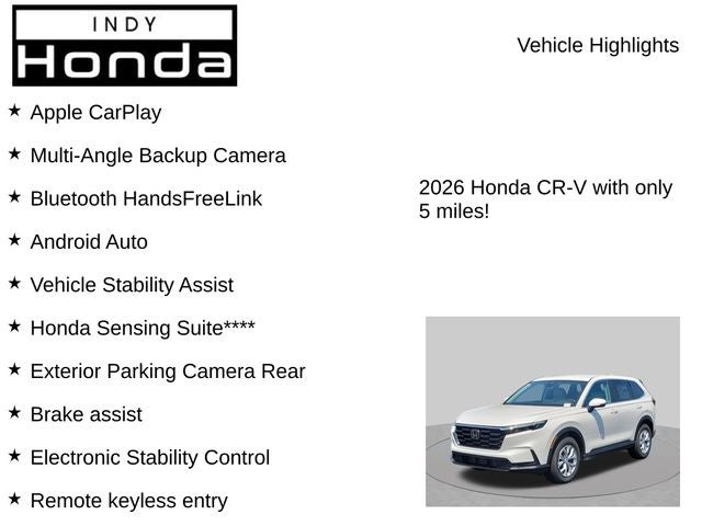 2026 Honda CR-V LX