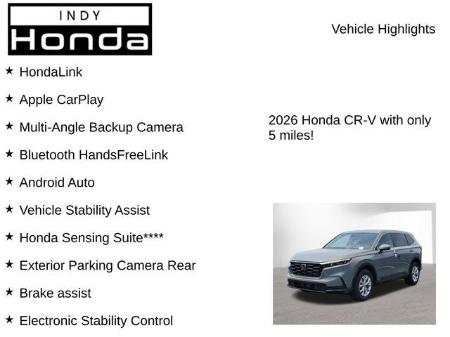 2026 Honda CR-V LX