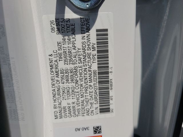 2026 Honda CR-V LX