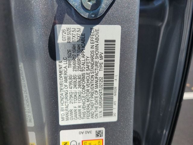 2026 Honda CR-V LX