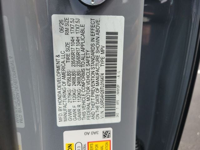 2026 Honda CR-V LX