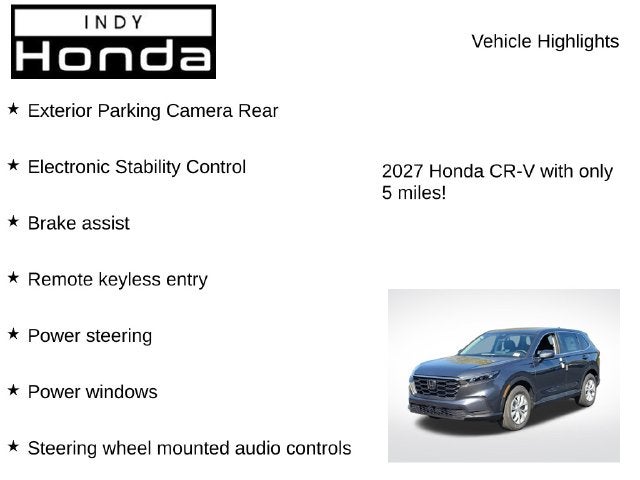 2027 Honda CR-V LX