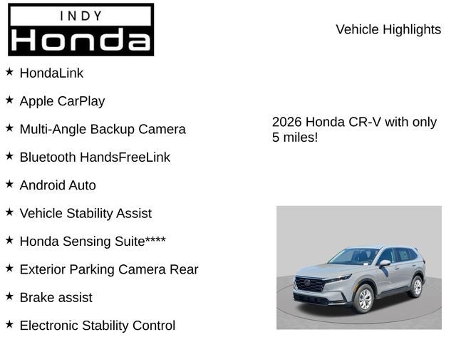 2026 Honda CR-V LX