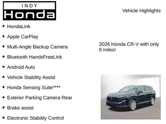 2026 Honda CR-V EX