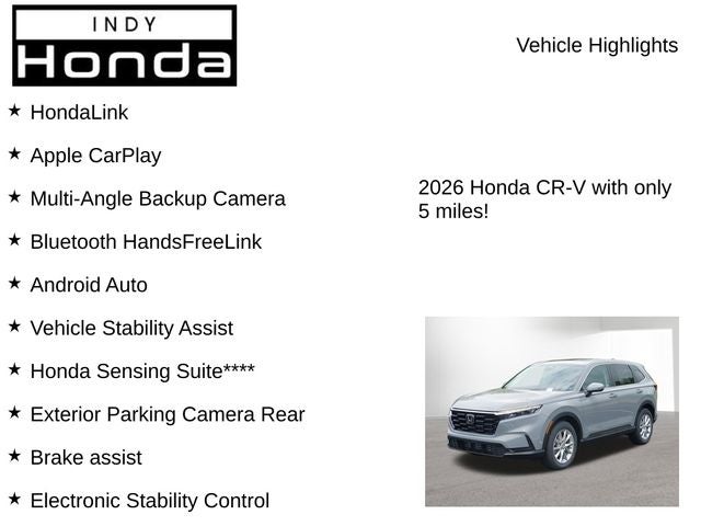 2026 Honda CR-V EX