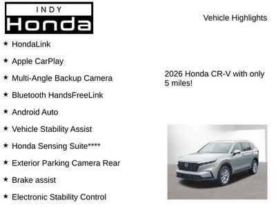2026 Honda CR-V EX