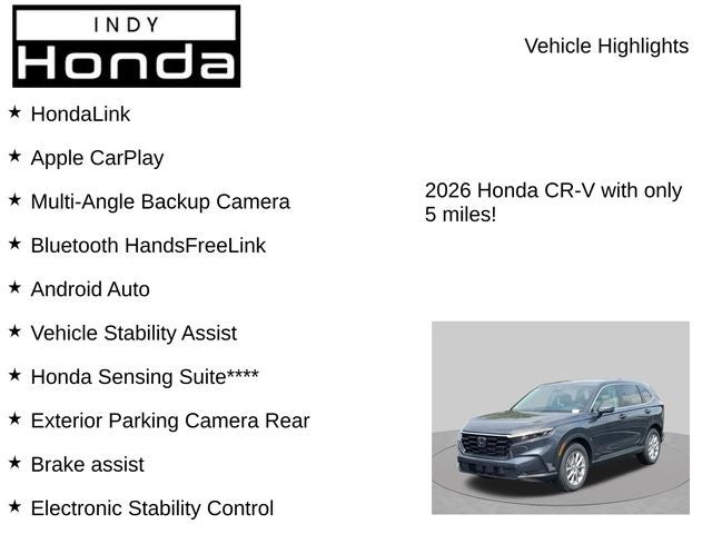 2026 Honda CR-V EX
