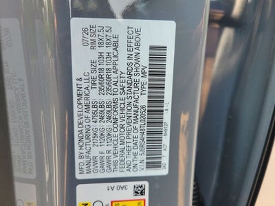 2026 Honda CR-V EX