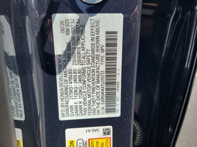 2026 Honda CR-V EX