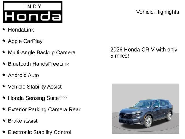 2026 Honda CR-V EX