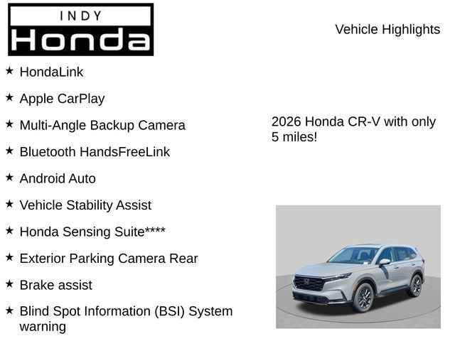 2026 Honda CR-V EX-L