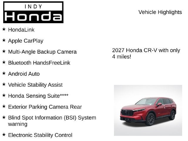 2027 Honda CR-V EX-L
