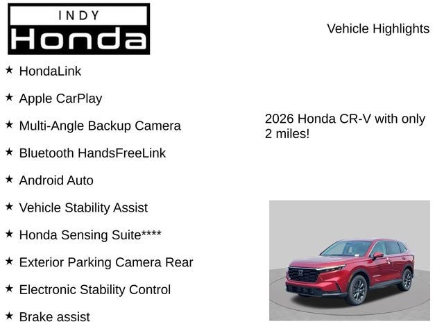 2026 Honda CR-V EX-L