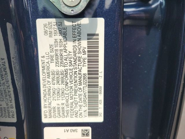 2026 Honda CR-V EX-L