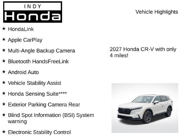 2027 Honda CR-V EX-L