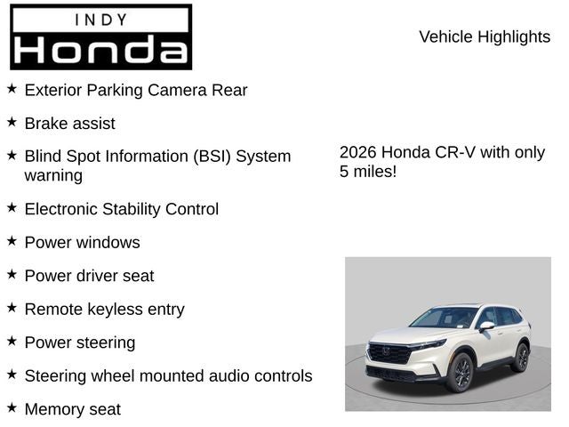 2026 Honda CR-V EX-L