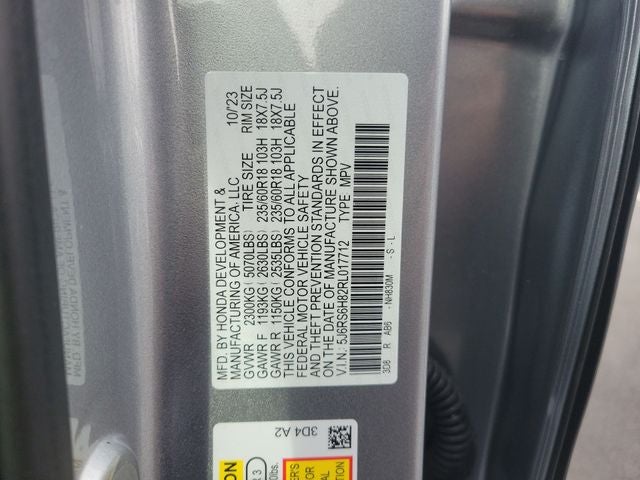 2024 Honda CR-V Hybrid Sport-L