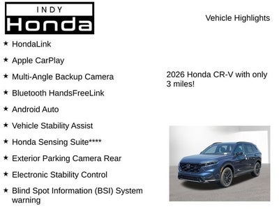2026 Honda CR-V Hybrid Sport-L