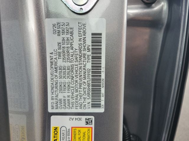 2026 Honda CR-V Hybrid Sport-L