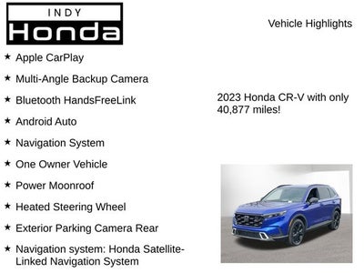 2023 Honda CR-V Hybrid Sport Touring