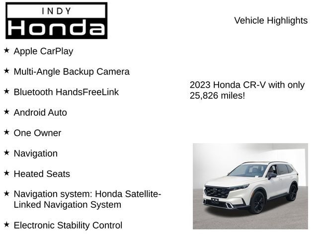 2023 Honda CR-V Hybrid Sport Touring