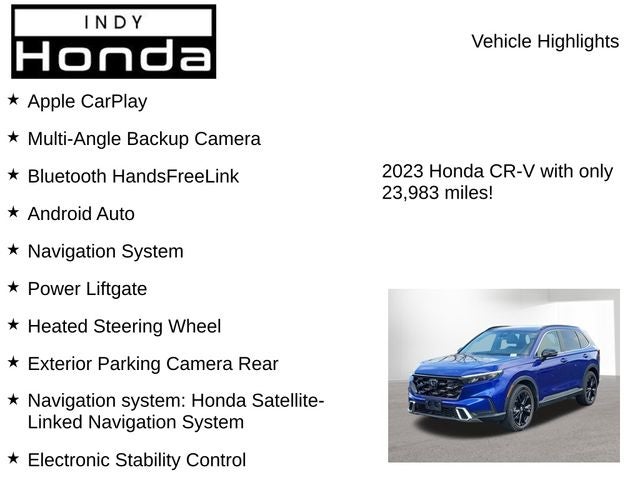 2023 Honda CR-V Hybrid Sport Touring