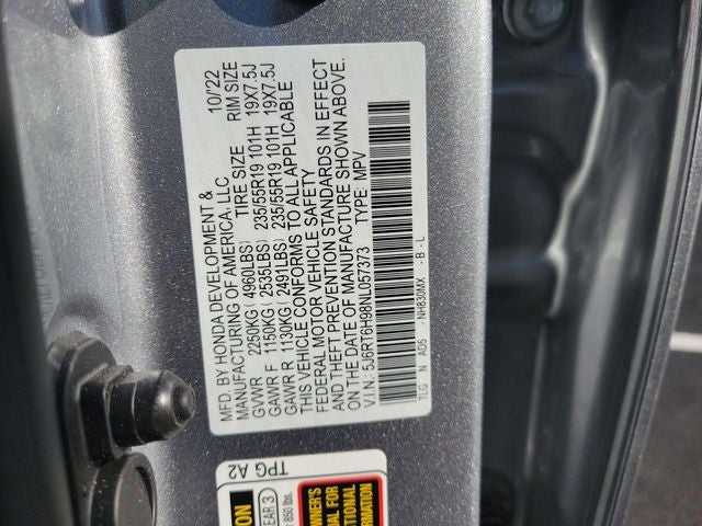 2022 Honda CR-V Hybrid Touring