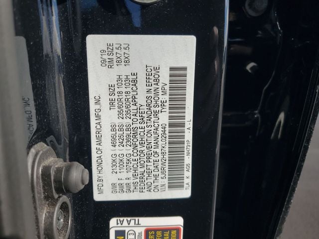 2019 Honda CR-V EX-L