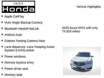 2020 Acura MDX 3.5L SH-AWD