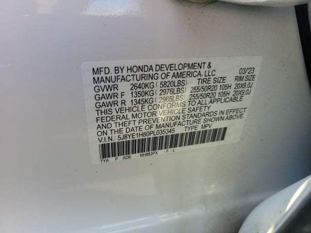 2023 Acura MDX Advance SH-AWD