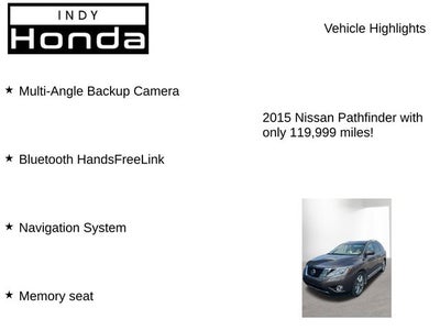 2015 Nissan Pathfinder Platinum