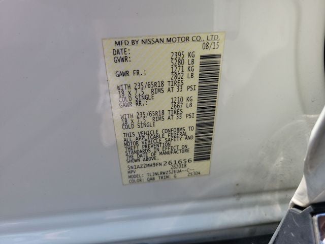 2015 Nissan Murano SL
