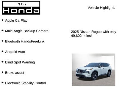 2025 Nissan Rogue S