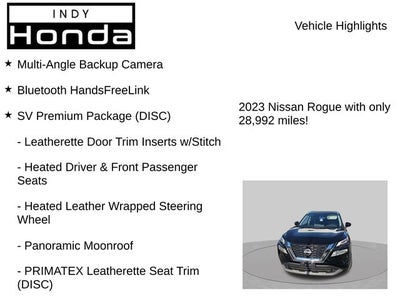 2023 Nissan Rogue SV