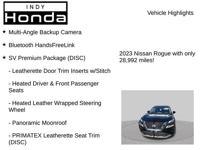 2023 Nissan Rogue SV